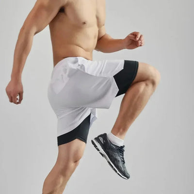Men's 2-in-1 Running Sports Shorts
