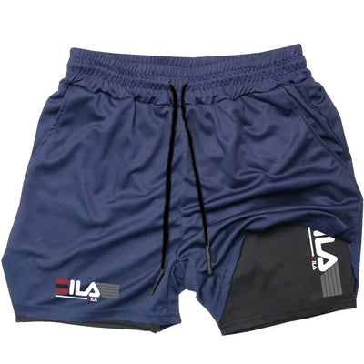Men's 2-in-1 Running Sports Shorts